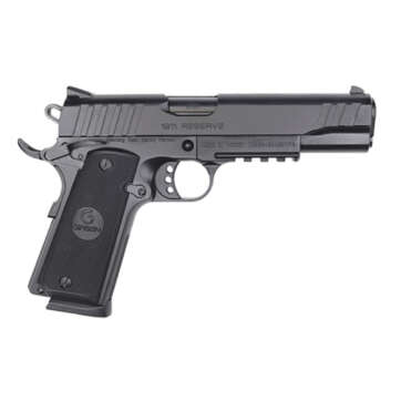 EAA Girsan MC1911S Reserve .45 ACP, 5" Barrel, 3-Dot Sights, Black, 8rd - Handsguns | American Guns & Ammo