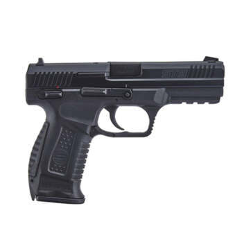 SAR ST9 9mm, 4.50" Barrel, Black Steel, Interchangeable Backstrap Grip, 17rd - Handsguns | American Guns & Ammo
