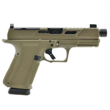 Shadow Systems MR920 Elite 9mm, 4" DLC Threaded Barrel, Optics Ready, FDE, 15rd - Handsguns | American Guns & Ammo
