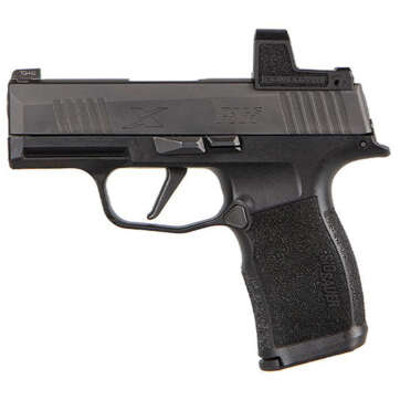 Sig Sauer, P365X, Striker Fired, Compact, 9mm, 3.1" Barrel, Polymer Frame, Black, Romeo Zero 3 MOA Reflex Optic, 12Rd, 2 Magazines - Handsguns | American Guns & Ammo