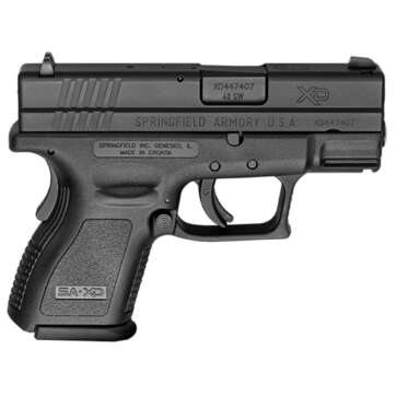 Springfield XD Sub-Compact Essential Package, .40 S&W, 3" Barrel, 12rd, Black - Handsguns | American Guns & Ammo