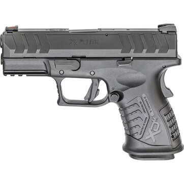 Springfield XDM Compact 9mm, 3.8" Barrel, Black, Fixed Sights, 14rd - Handsguns | American Guns & Ammo