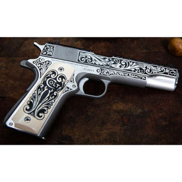 Colt 1911 .45ACP Engravers Series Lisa Tomlin 1 of 400, Limited Availability - Handsguns | American Guns & Ammo