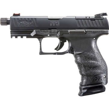 Walther PPQ Classic Q4 TAC Striker Fired, Full Size 9mm, 4.6" Threaded Barrel, Polymer Frame, Black Tenifer Finish, 3 15Rd - Handsguns | American Guns & Ammo