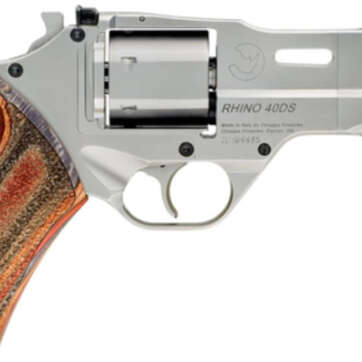 Chiappa White Rhino .40 SW, 4" Barrel, Nickel, 6rdd - Handsguns | American Guns & Ammo
