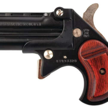 Cobra Big Bore Derringer, 9mm, 2.75", Black, Rosewood Grips - Handsguns | American Guns & Ammo