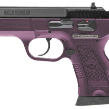 EAA SAR B6PL Compact Lady 9mm 3.8" Barrel Violet Frame Blue SS Slide 13rd Mag - Handsguns - American Guns & Ammo