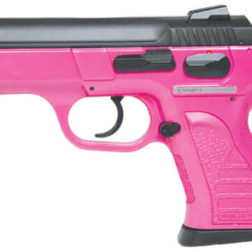 Tanfoglio Witness P Compact 9mm 3.6" Barrel Blue Finish Pink Polymer Frame 12rd - Handsguns | American Guns & Ammo