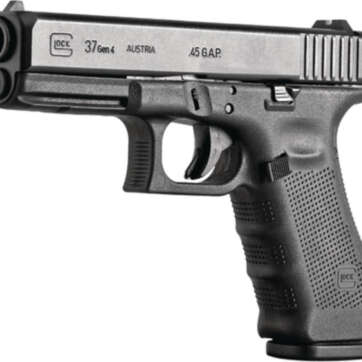 Glock G37 Gen4 .45 GAP 4.6" Barrel Black Finish Fixed Sights Refurbished 8rd Mag - Handsguns - American Guns & Ammo