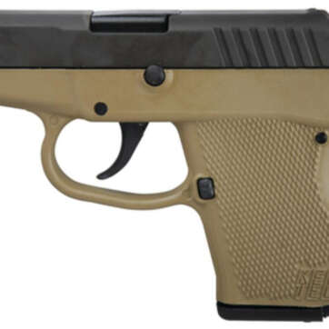 KelTec P-3AT .380 ACP 2.76" Cerakote Tan Grip/Frame, 6 Rd Mag - Handsguns | American Guns & Ammo