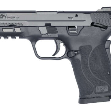 Smith & Wesson M&P Shield EZ M2.0 Compact 9mm, 3.6" Barrel, Black, TrugGlo Pro Night Sights, Grip/Thumb Safety, 8Rd, 2 Magazines - Handsguns | American Guns & Ammo