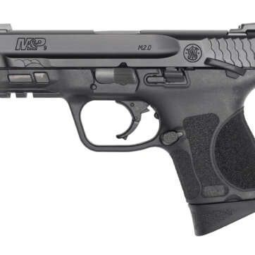 Smith & Wesson M&P M2.0 Subcompact 9mm, 3.6" Barrel, Thumb Safety, 3 Dot Sights, 2x10rd Mags, MA Compliant - Handsguns | American Guns & Ammo