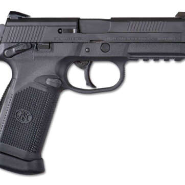 FN FNX 45 .45ACP Black, Night Sights, Manual Safety, 15rd - Handsguns | American Guns & Ammo