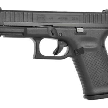 Glock G44 Compact 22LR, 4.02" Barrel, Matte, Adj Sights, 2x10rd Mags - Handsguns | American Guns & Ammo
