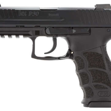 HK P30, Semi-automatic, DA/SA, 9mm, 3.85" Barrel, Polymer Frame, Black, 17Rd, 2 Magazines - Handsguns | American Guns & Ammo