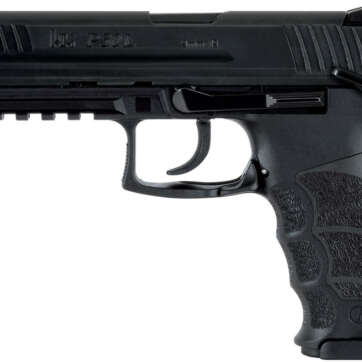 HK P30L V3 DA/SA 9mm, 4.45" Barrel, Night Sights, TS/Decocker, Black, 17rd - Handsguns | American Guns & Ammo