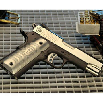 RUGER SR1911 NAVY SPECIAL WARFARE PISTOL 9MM-4.25" W/CRKT KNIFE (1 OF 500) - Handsguns - American Guns & Ammo