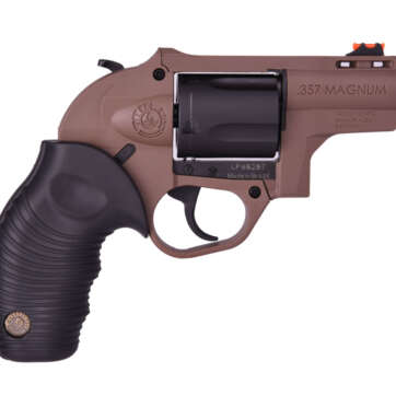 Taurus 605 Protector Polymer .357 Magnum/38 Special Black / Brown 2" Barrel 5 Shot - Handsguns | American Guns & Ammo