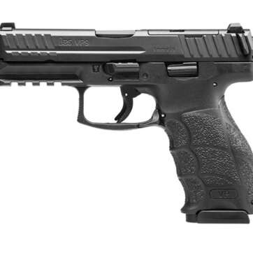 HK VP9 OR, Striker Fired, 9mm, 4.09" Barrel, Polymer Frame, Black, 3 Dot Sights, Optics Ready, 10Rd, 2 Magazines - Handsguns | American Guns & Ammo