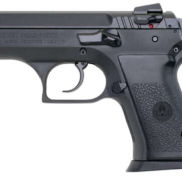 Magnum Research Baby Desert Eagle II Compact 9MM 3.64" Barrel Black Oxide Finish Steel Frame 12 Round Mag - Handsguns - American Guns & Ammo