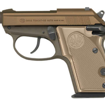 Beretta 3032 Tomcat .32 ACP, 2.9" Threaded Barrel, Manual Safety, FDE, 7rd - Handsguns | American Guns & Ammo