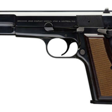 Browning Hi-Power Standard 9mm, Walnut Grips, 13 Rd Mag - Handsguns | American Guns & Ammo