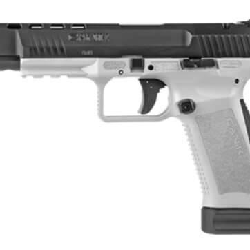 Canik TP9SFX 9mm, 5.2" Barrel, Black-White, Match Grade, 20rd - Handsguns | American Guns & Ammo