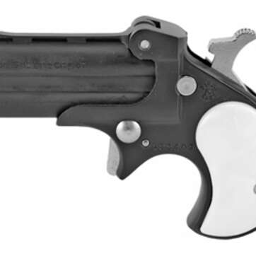 Cobra Pistols Classic Derringer, 22 LR, 2.4" Barrel, Alloy Frame,Black, Pearl Grips, Fixed Sights, 2Rd - Collector Guns | American Guns & Ammo