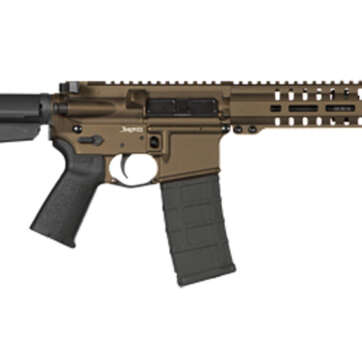 CMMG Mk4 Banshee 300 Blackout, 8" 1:7 Twist Barrel, Midnight Bronze, RipBrace, DefCan 3 Flash Hider, Threaded 5/8-24, RML7 Guard, Magpul Grip, 30rd - Handsguns | American Guns & Ammo