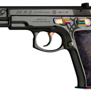 CZ 75 B 40th Anniversary Limited Edition 9 mm Leather Case 2- 16 Rd Mags - Handsguns | American Guns & Ammo