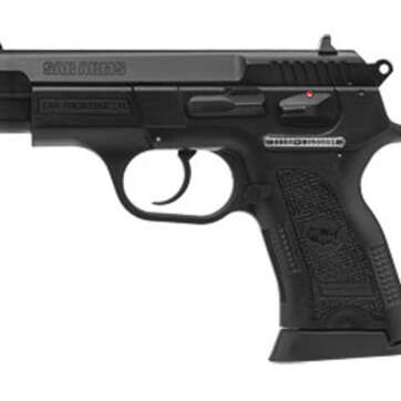 EAA SAR Arms, Single Action, Compact Size, 9mm, 3.8" Barrel, Polymer Frame, Blue Finish, 13Rd Mag - Handsguns | American Guns & Ammo