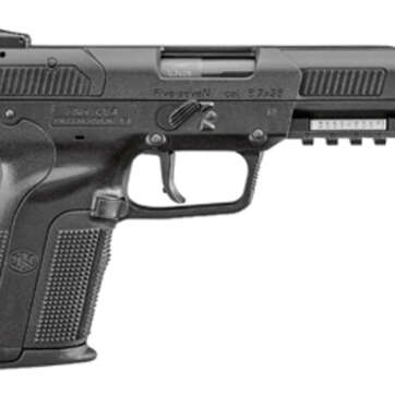 FN Five seveN, Striker Fired, Full Size, 5.7x28mm, 4.8" Barrel, Polymer Frame, Black, Ambidextrous, Adjustable Sights, 20Rd, 2 Magazines - Handsguns | American Guns & Ammo