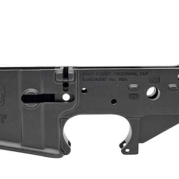 Grey Ghost Cornerstone Forged Lower AR Platform, Multi-Caliber, Black, Hardcoat Anodized - RIFLES | American Guns & Ammo