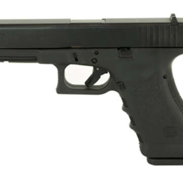 Glock, 22, Safe Action, Full Size Pistol, 40 S&W, 4.48" Barrel, Polymer Frame, Matte Finish, Fixed Sights, 15Rd, 2 Magazines, Glock OEM Rail, Rebuilt - Handsguns | American Guns & Ammo