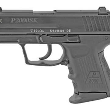 HK P2000SK V3 DA-SA Sub Compact 40S&W, 3.26" Barrel, Polymer Frame, Black, 3 Dot, Decock, 2x9rd - Handsguns | American Guns & Ammo