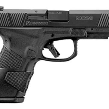 Mossberg MC-2 Compact 9mm, 4" Barrel, Black, Non-Manual Safety, Night Sights, Flat Profile Trigger, 13rd-15rd Mags - Handsguns | American Guns & Ammo