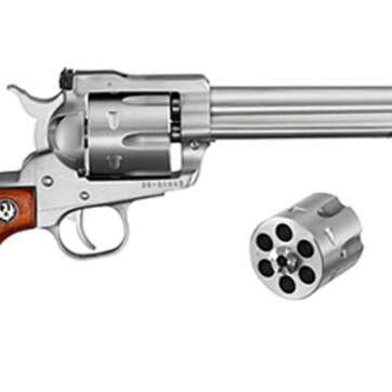 Ruger Blackhawk Stainless Steel, .357 Mag W/ 9mm Conversion Cylinder - Handsguns | American Guns & Ammo