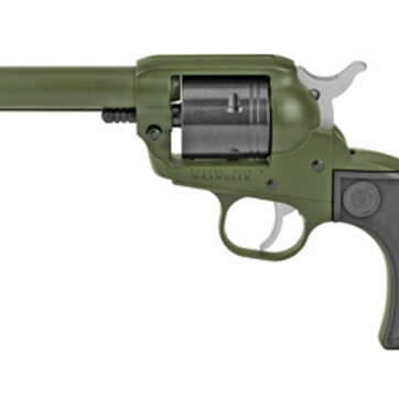 Ruger Wrangler .22 LR, 4.62" Barrel, OD Green Finish, 6rd - Handsguns | American Guns & Ammo