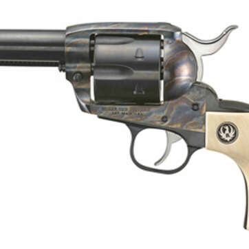 Ruger Vaquero Dude .357 Mag, 3.75" Barrel, Ivorylite Birdshead Grip, 6rd - Handsguns | American Guns & Ammo