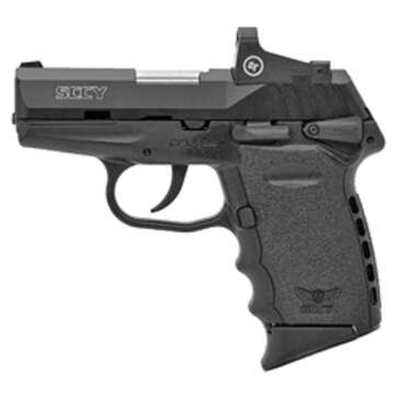 SCCY CPX-1 Compact 9mm, 3.1" Barrel, Black, Red Dot, Ambi Safety, 2x10rd Mags - Handsguns | American Guns & Ammo