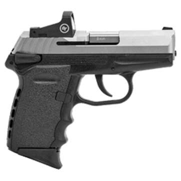 SCCY CPX-1, Double Action Only, Compact 9mm, 3.1" Barrel, Duo Tone, Red Dot, Ambidextrous Safety, 2x10rd Mags - Handsguns | American Guns & Ammo