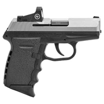 SCCY CPX-2 DAO Compact 9mm, 3.1"Barrel, Duo-Tone, Red Dot, No Manual Safety, 2x10rd - Handsguns | American Guns & Ammo