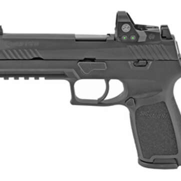 Sig P320 Full Size RXP 9mm, 4.7" Barrel, Black, Fixed Sights, 2 Mags, Romeo1 Pro Reflex, 17rd - Handsguns | American Guns & Ammo