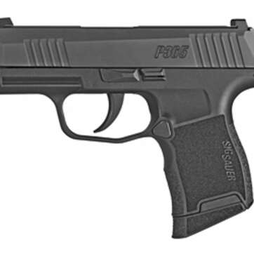 Sig P365, Striker Fired, 9mm, 3.1" Barrel, Polymer Frame, Black, XRay3 Day/Night Sights, 1 Magazine, Coupon In Box For 1 Magazine, - Handsguns | American Guns & Ammo