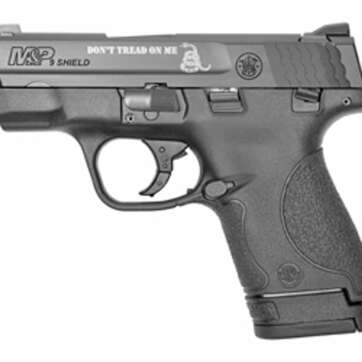 Smith & Wesson M&P Shield Compact, "Don't Tread On Me" Engraved 9mm, 3" Barrel, 7rd Mags - Handsguns | American Guns & Ammo