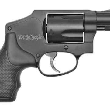 Smith & Wesson 442 38 Special, 1.875", Alloy Frame, Black, Rubber Grips, 5 Round, "We The People" Laser Engraved on Frame - Handsguns | American Guns & Ammo