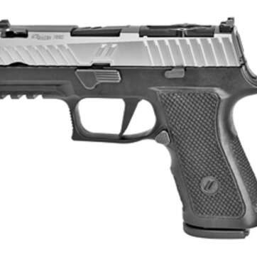 ZEV Technologies Z320 XCOMPACT, Octane Gun Mod, 9mm, 3.6" Barrel, Black Frame/Titanium Gray Slide, Fiber Optic Combat Sights, RMR Optic Cut, 2-15Rd Mags - Handsguns | American Guns & Ammo