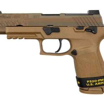 Sig P320-M17 Freedom Edition 9MM 4.7" Barrel Manual Safety, Night Sight Plate, 2- 17rd Mags - Handsguns - American Guns & Ammo