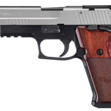 Sig 220BR5 Super Match Beavertail Frame 2 Tone SAO Trigger Wood Grips Test Target - Handsguns | American Guns & Ammo
