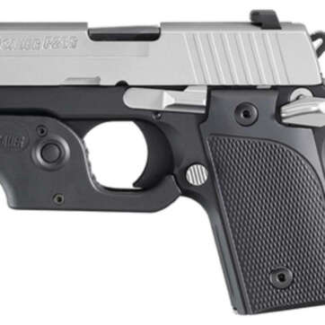 Sig P238 Pistol With Laser 380 ACP 6 Rd Mag Black Finish - Handsguns - American Guns & Ammo